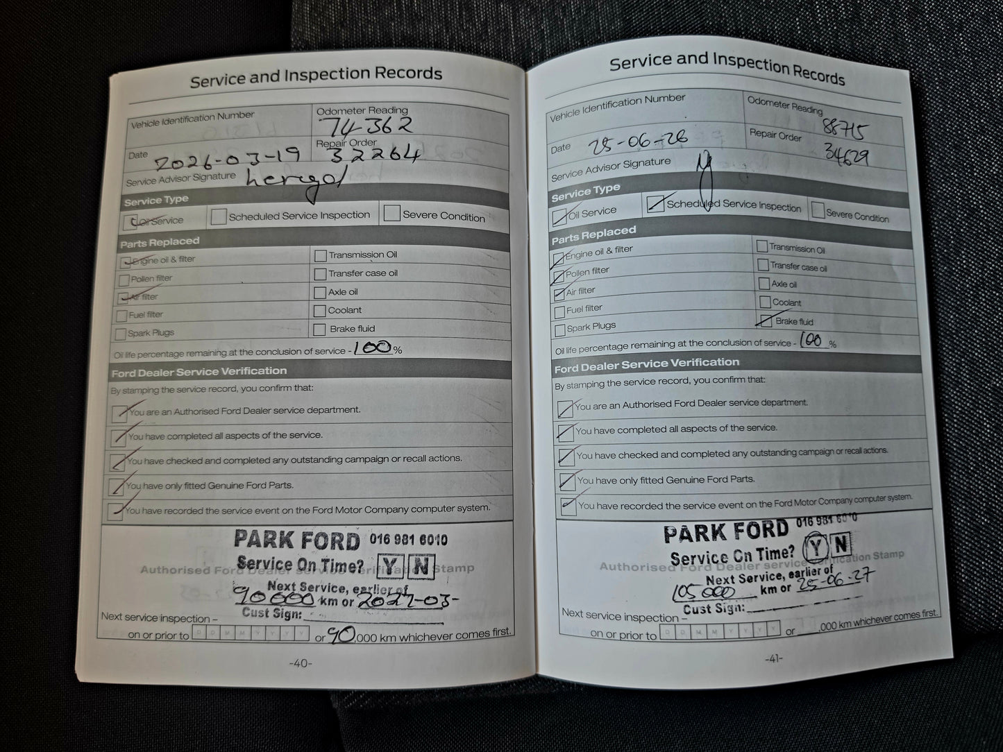2024 Ford Ranger 2.0D XL HR 4x4 P/U A/T