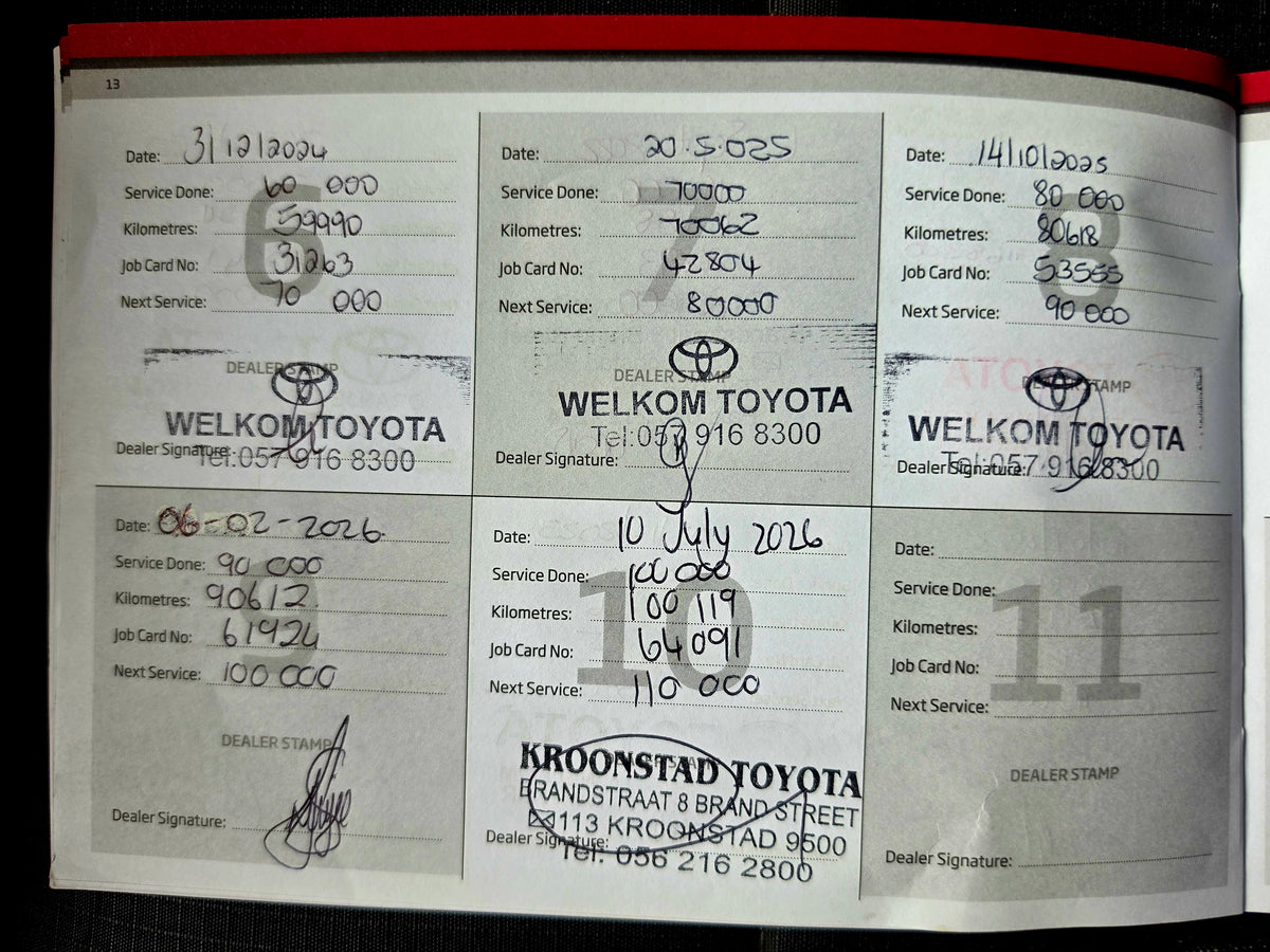2022 Toyota Hilux 2.8 GD-6 RB RAIDER P/U A/T D/Cab
