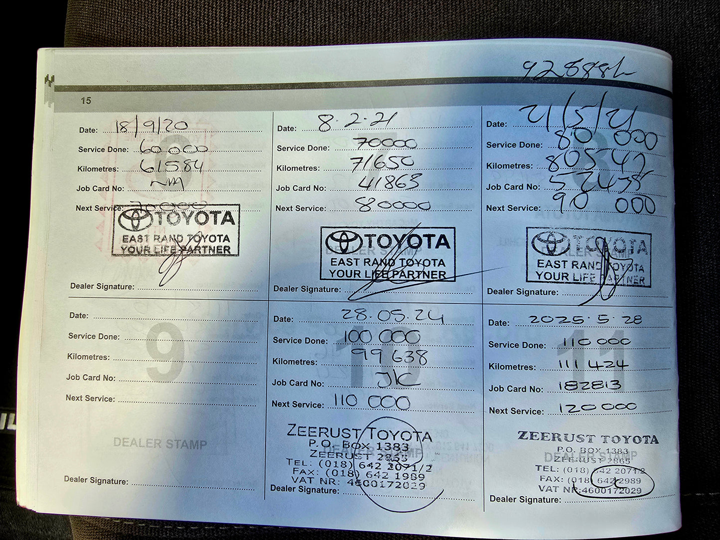 2018 Toyota Hilux 2.8 GD-6 RB DAKAR 4x4 P/ U A/T D/Cab