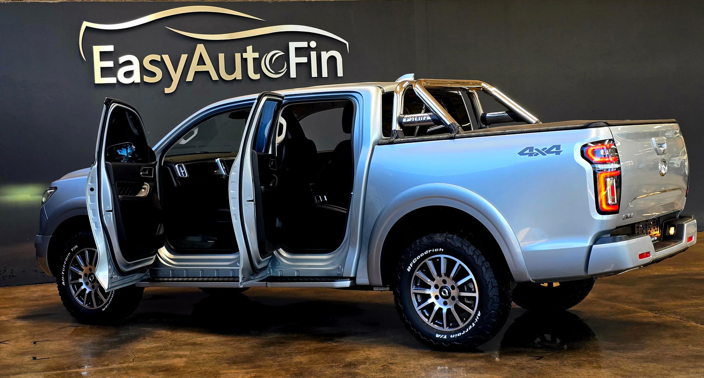 2024 GWM P-SERIES 2.0 TDi L/S Black Edition 4x4 P/ U A/T D/Cab