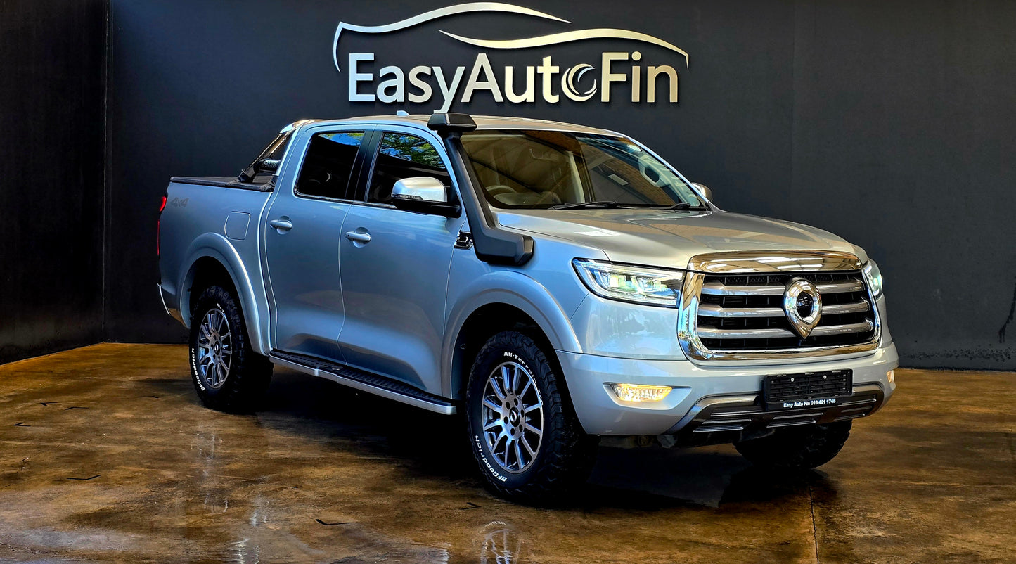 2024 GWM P-SERIES 2.0 TDi L/S Black Edition 4x4 P/ U A/T D/Cab