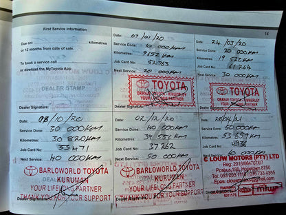 2020 Toyota Hilux 2.8 GD-6 RB LEGEND 50 4x4 P/U M/T D/Cab