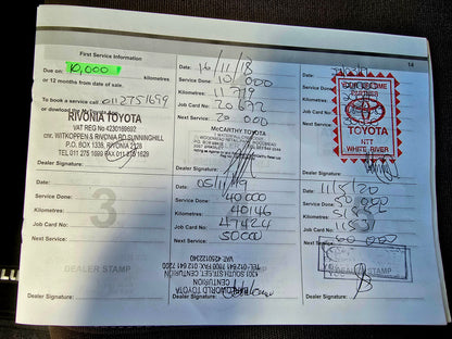 2018 Toyota Hilux 2.8 GD-6 RB DAKAR 4x4 P/ U A/T D/Cab